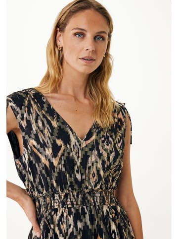 Mexx Kleid in Dunkelblau/ Bunt