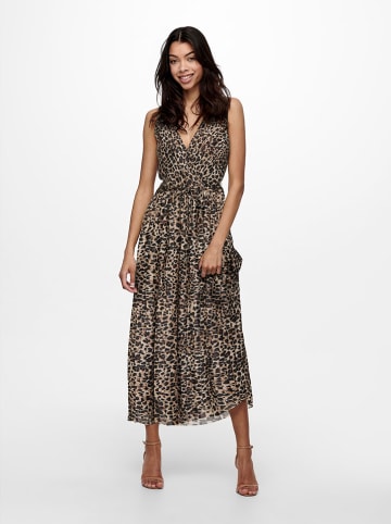 ONLY Kleid "Elema" in Hellbraun/ Beige