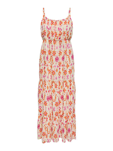 ONLY Kleid "Abiella" in Beige/ Bunt