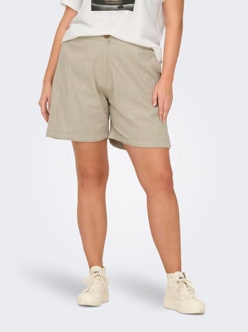ONLY Carmakoma Shorts "Coco" in Beige