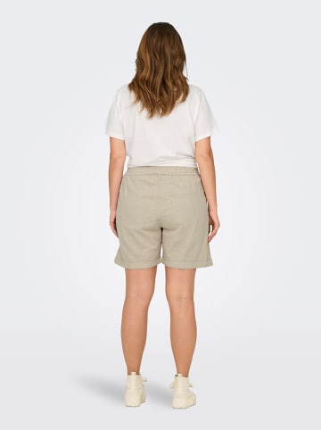 ONLY Carmakoma Shorts "Coco" in Beige