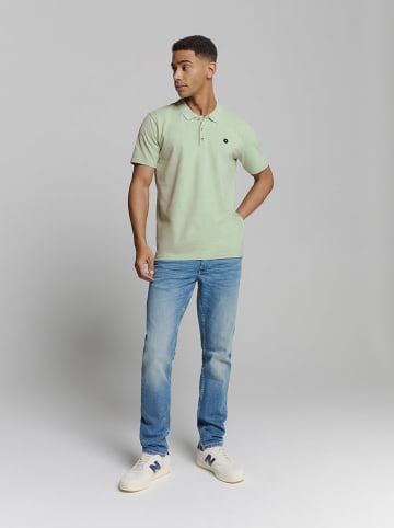 No Excess Poloshirt lichtgroen