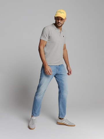 No Excess Koszulka polo w kolorze szarym