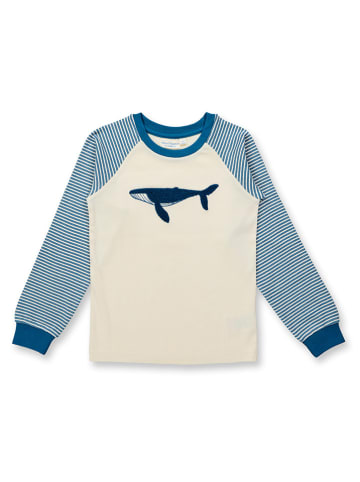 Sense Organics Pyjama "Long John" in Blau
