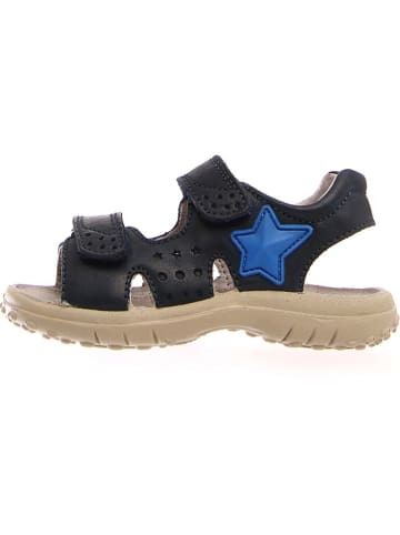 Naturino Leder-Sandalen "Dock" in Dunkelblau