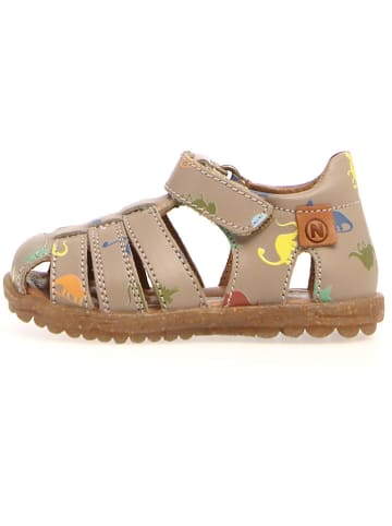 Naturino Leder-Halbsandalen "See" in Hellbraun