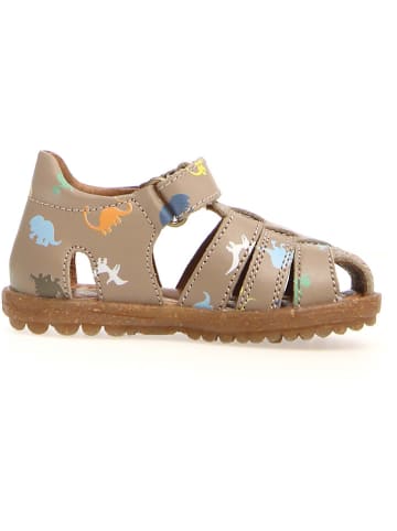 Naturino Leder-Halbsandalen "See" in Hellbraun