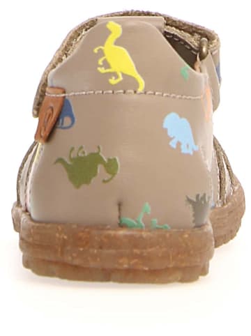 Naturino Leder-Halbsandalen "See" in Hellbraun