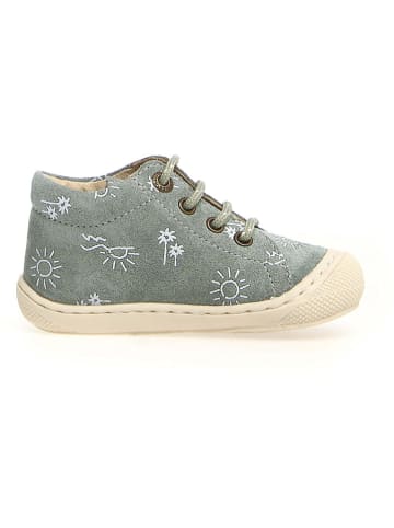 Naturino Leren loopleerschoenen "Cocoon" groen