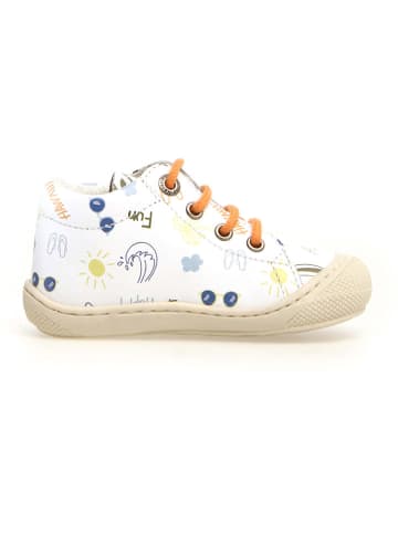 Naturino Leren loopleerschoenen "Cocoon" wit