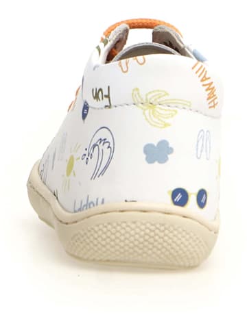 Naturino Leren loopleerschoenen "Cocoon" wit