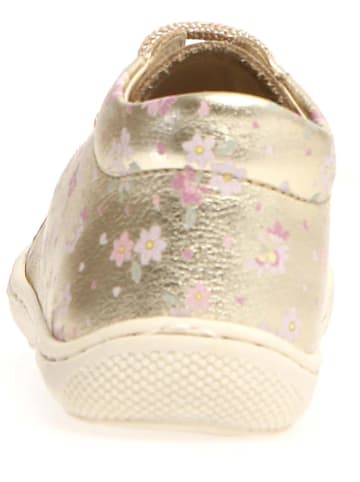 Naturino Leder-Lauflernschuhe "Cocoon" in Gold