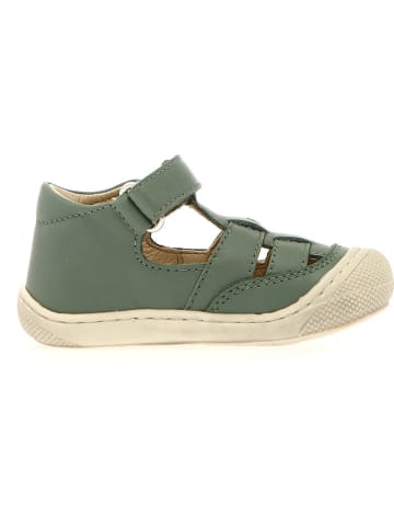Naturino Leder-Halbsandalen "Wad" in Grün