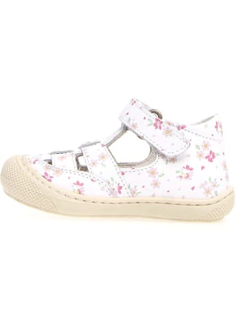 Naturino Leren enkelsandalen "Wad" wit