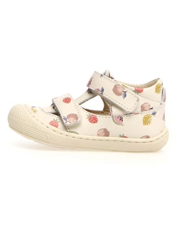 Naturino Leder-Halbsandalen "Puffy" in Creme