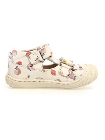 Naturino Leder-Halbsandalen "Puffy" in Creme