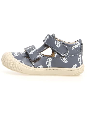 Naturino Leder-Halbsandalen "Puffy" in Dunkelblau