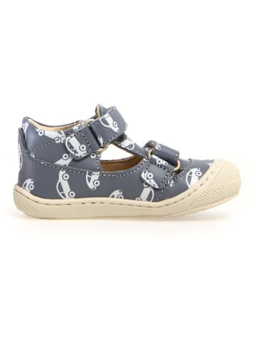 Naturino Leder-Halbsandalen "Puffy" in Dunkelblau