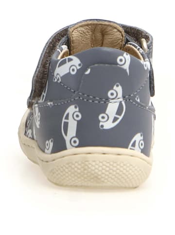 Naturino Leder-Halbsandalen "Puffy" in Dunkelblau