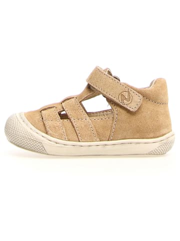Naturino Leder-Halbsandalen "Bede" in Hellbraun