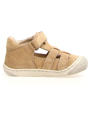 Naturino Leder-Halbsandalen "Bede" in Hellbraun
