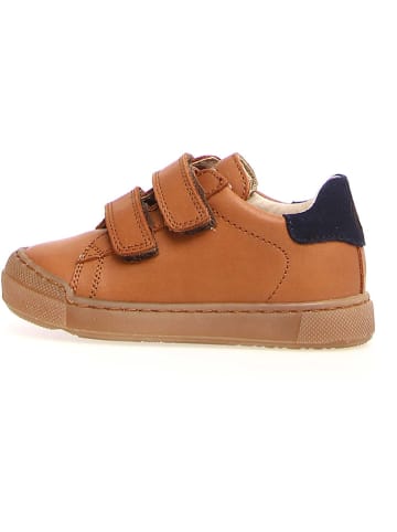 Naturino Leder-Sneakers "Eindhoven" in Hellbraun
