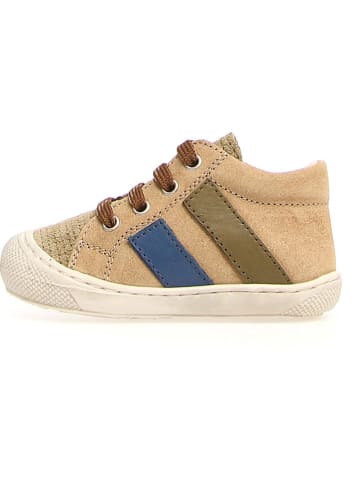 Naturino Leder-Sneakers "Macks" in Hellbraun