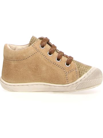 Naturino Leder-Sneakers "Macks" in Hellbraun