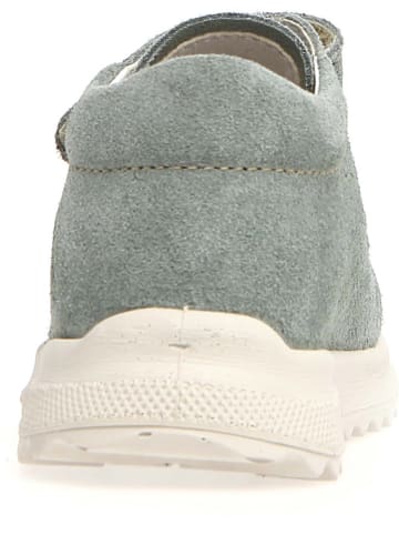 Naturino Leder-Sneakers "Quicky" in Grün