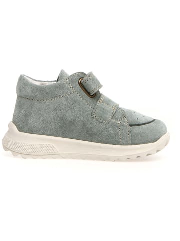 Naturino Leder-Sneakers "Quicky" in Grün