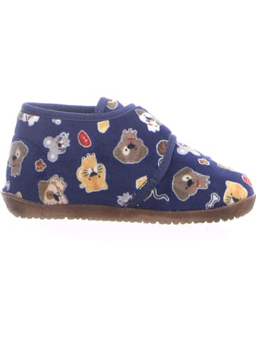 Naturino Pantoffels "Home" donkerblauw