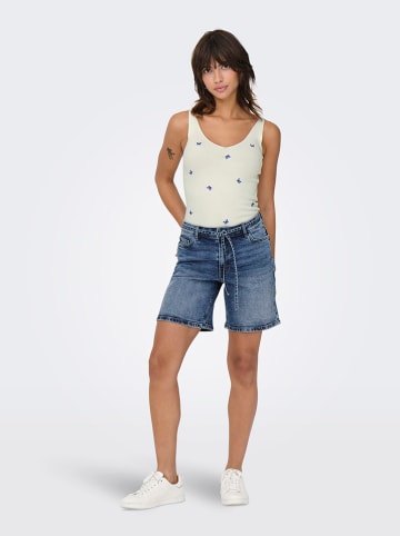 JDY Spijkershort blauw