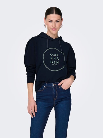 JDY Hoodie in Dunkelblau