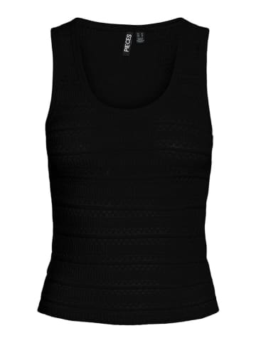 Pieces Top "Agda" in Schwarz