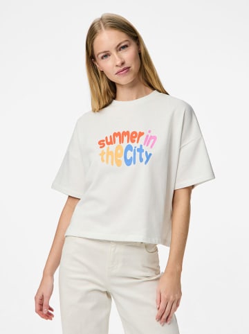 Pieces Shirt "Chilli" in Weiß