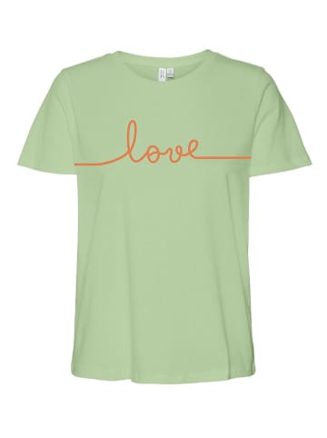 Vero Moda Shirt "Kami" in Hellgrün