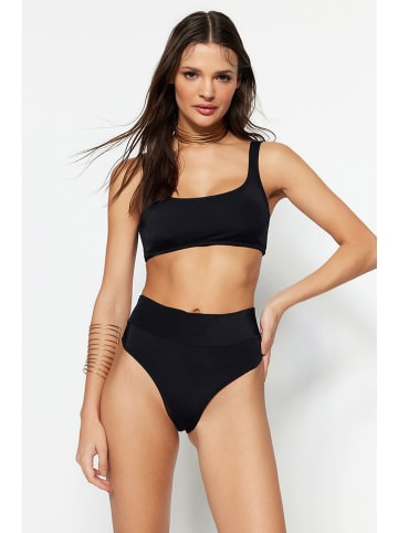 trendyol Bikini w kolorze czarnym ze wzorem