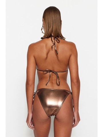 trendyol Figi bikini w kolorze złotym