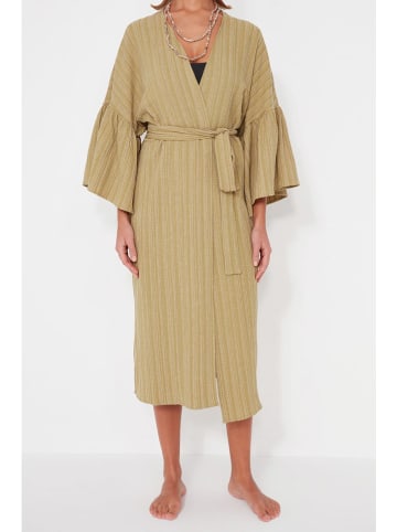 trendyol Kaftan w kolorze beżowym