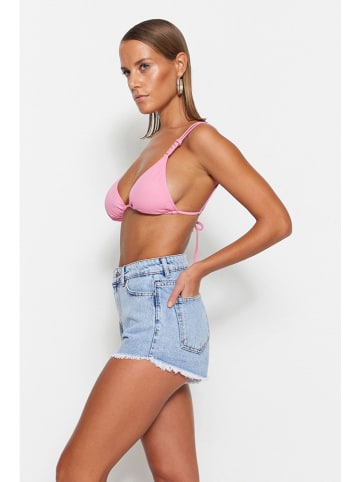 trendyol Jeans-Shorts in Blau