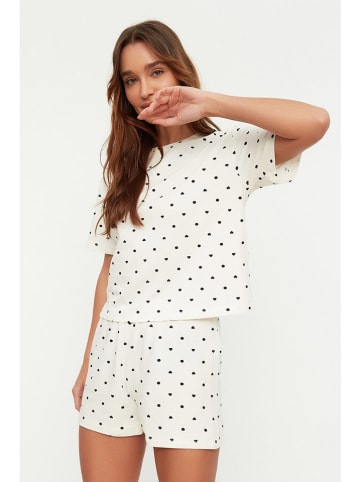 trendyol Pyjama wit/zwart