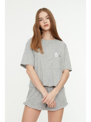 trendyol Pyjama in Grau