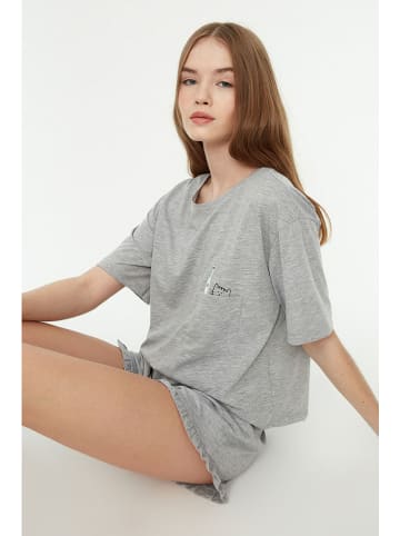 trendyol Pyjama in Grau