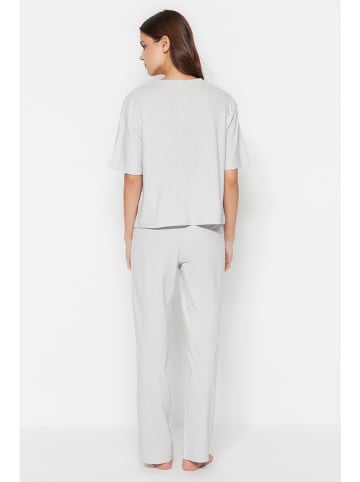 trendyol Pyjama in Hellgrau