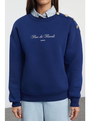 trendyol Sweatshirt in Blau