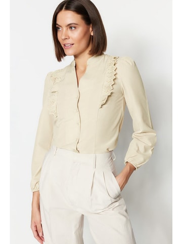 trendyol Bluse in Beige