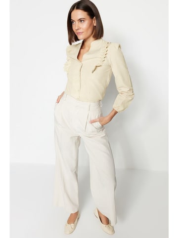 trendyol Bluse in Beige