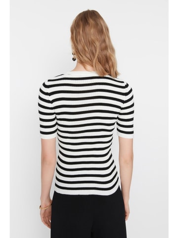 trendyol Shirt wit/zwart