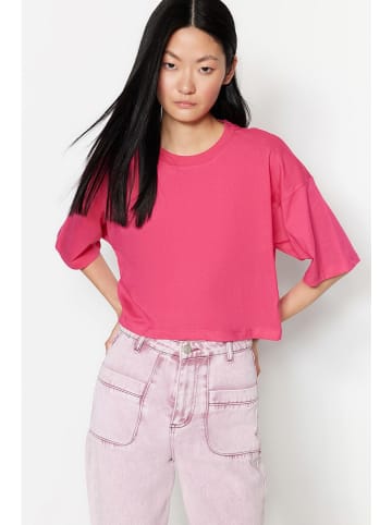 trendyol Shirt in Pink