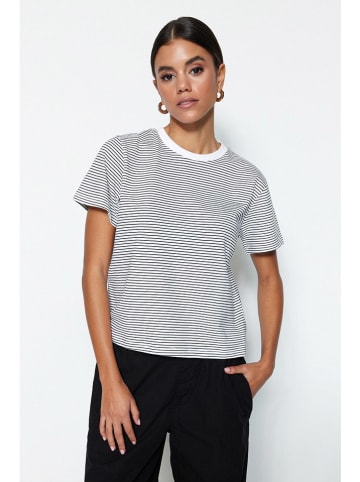 trendyol Shirt wit/zwart